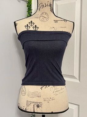 Strapless Navy Women's Tube Top